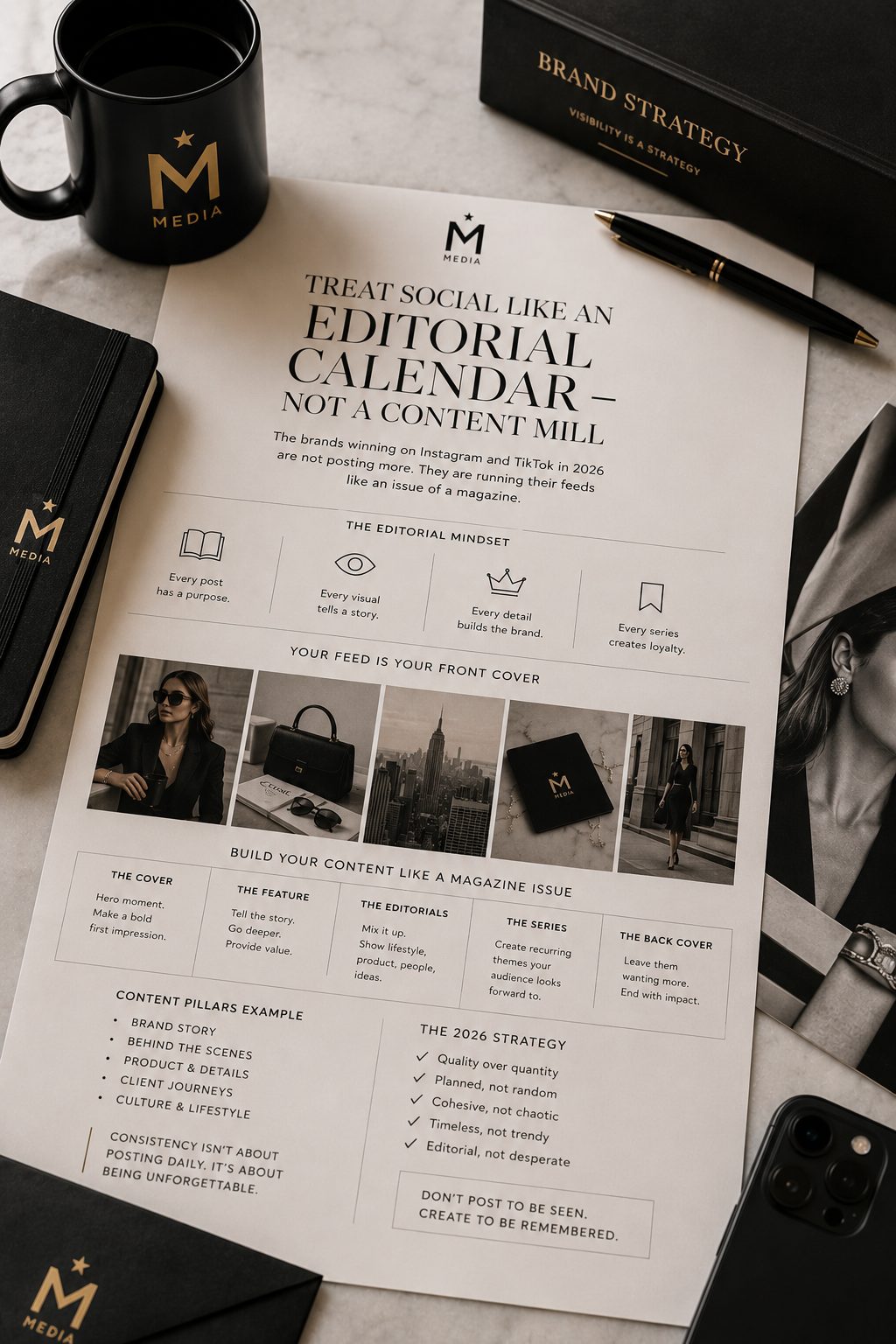 Treat Social Like an Editorial Calendar — Not a Content Mill